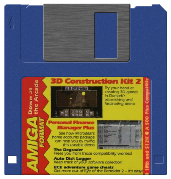 3D Construction Kit 2.0 media 1 for Amiga